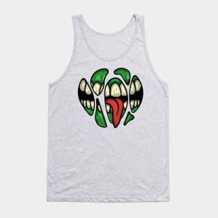 Ripped Monster Mouth Tank Top